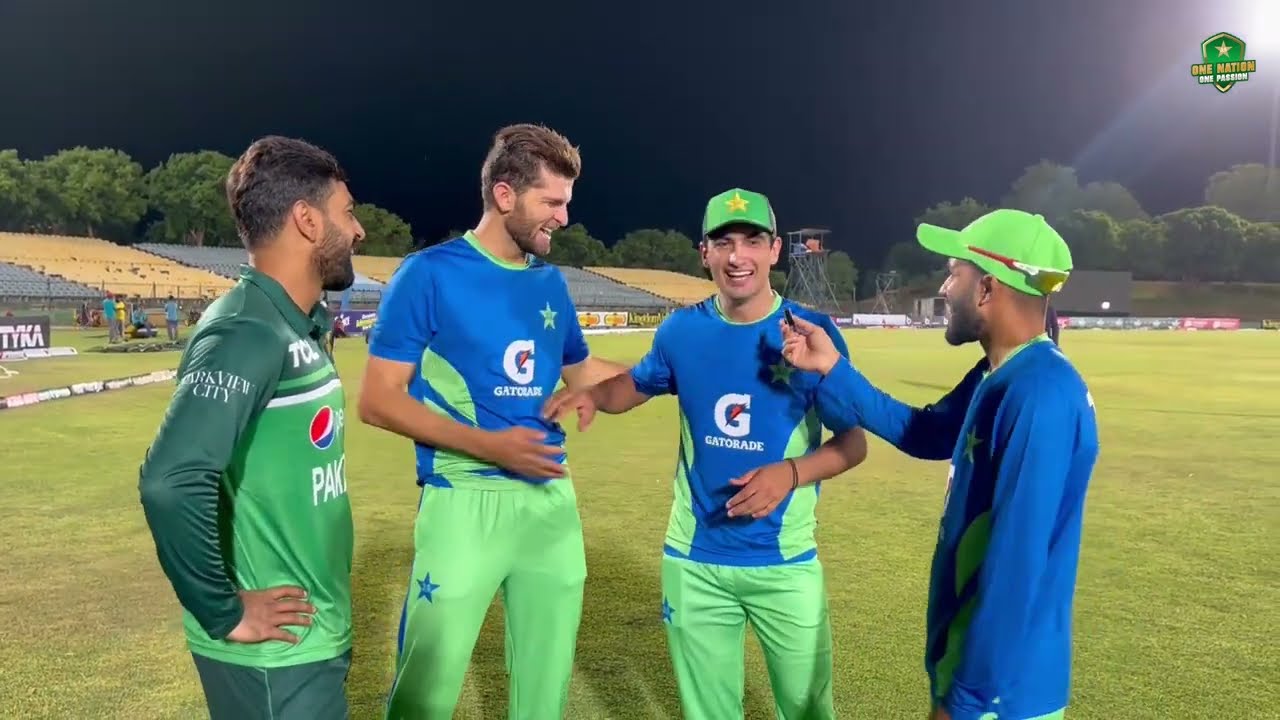 Mohammad Haris Interviews the Dynamic Pace Trio After First #AFGvPAK ODI | PCB | MA2L