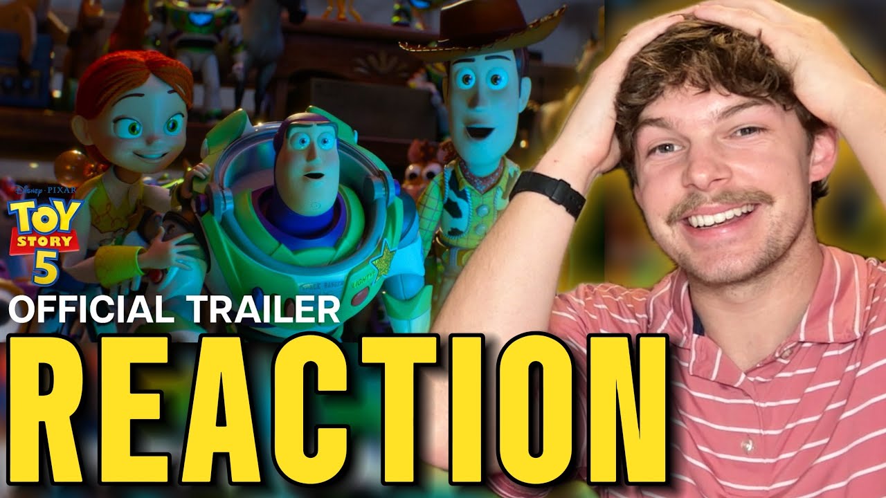 TOY STORY 5 OFFICIAL TRAILER REACTION!