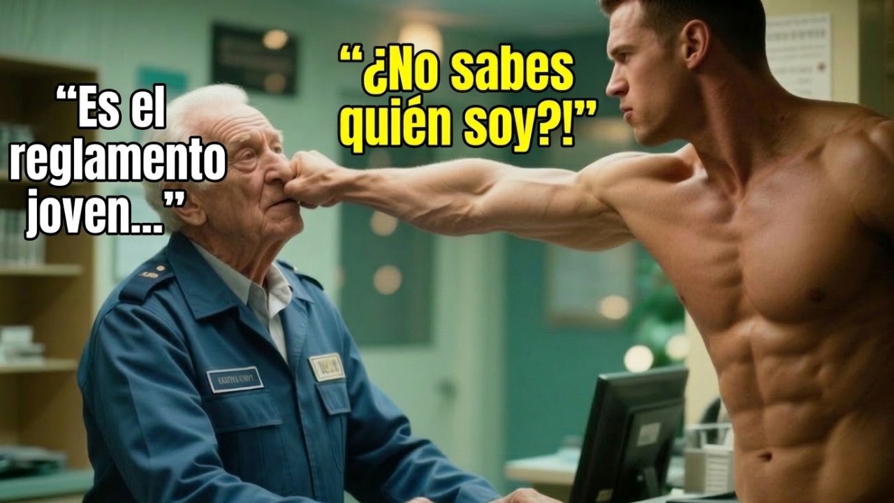“¿Qué me miras, viejo decrépito?”: Le pegó frente a todos y perdió su imperio.