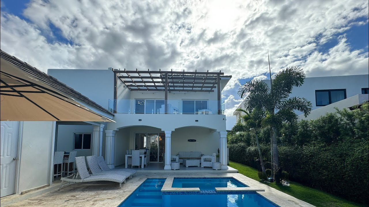 CASA MODERNA COMPLETAMENTE AMUEBLADA EN PUERTO PLATA, A UN MINUTO DE LA PLAYA 🏝️