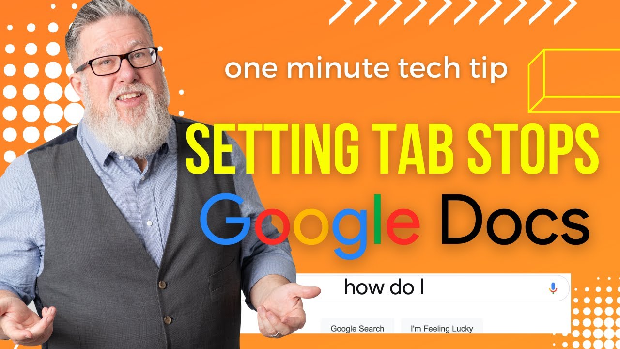 Настройка позиций табуляции в Google Docs