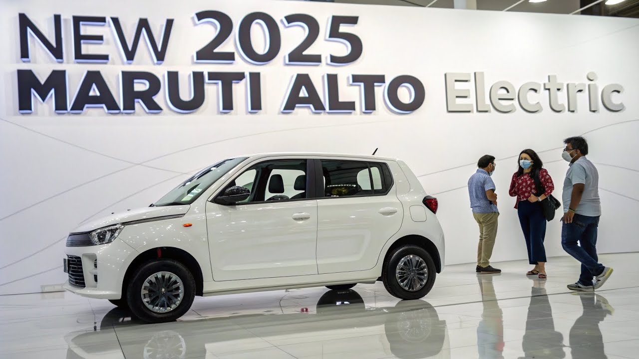 Представлен совершенно новый Maruti Alto Electric 2025 года! Самый дешёвый электромобиль в Индии ...
