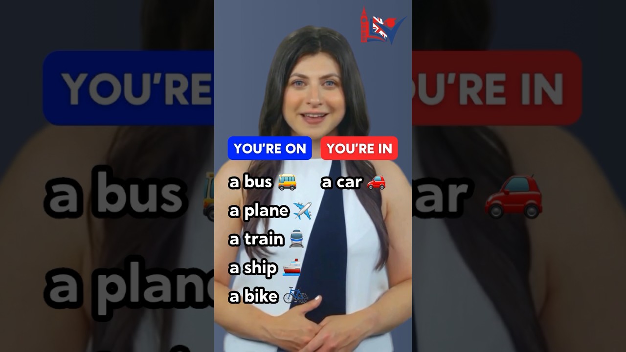 ON vs IN: Przyimki transportowe