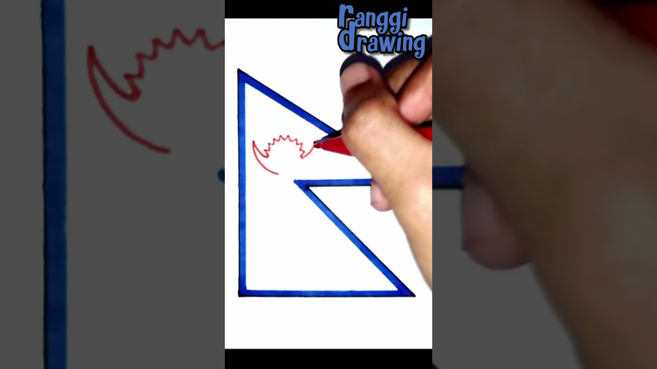 Drawing Nepal Flag