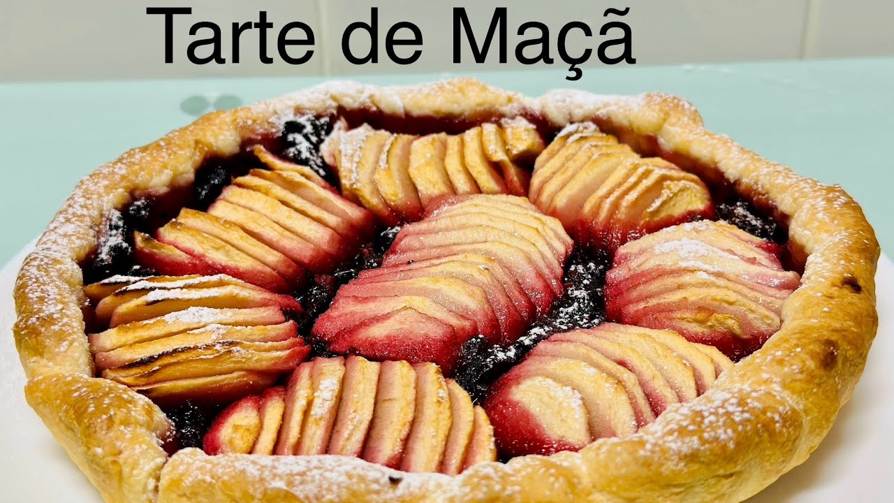 Tarte de Maçã com Frutos Vermelhos