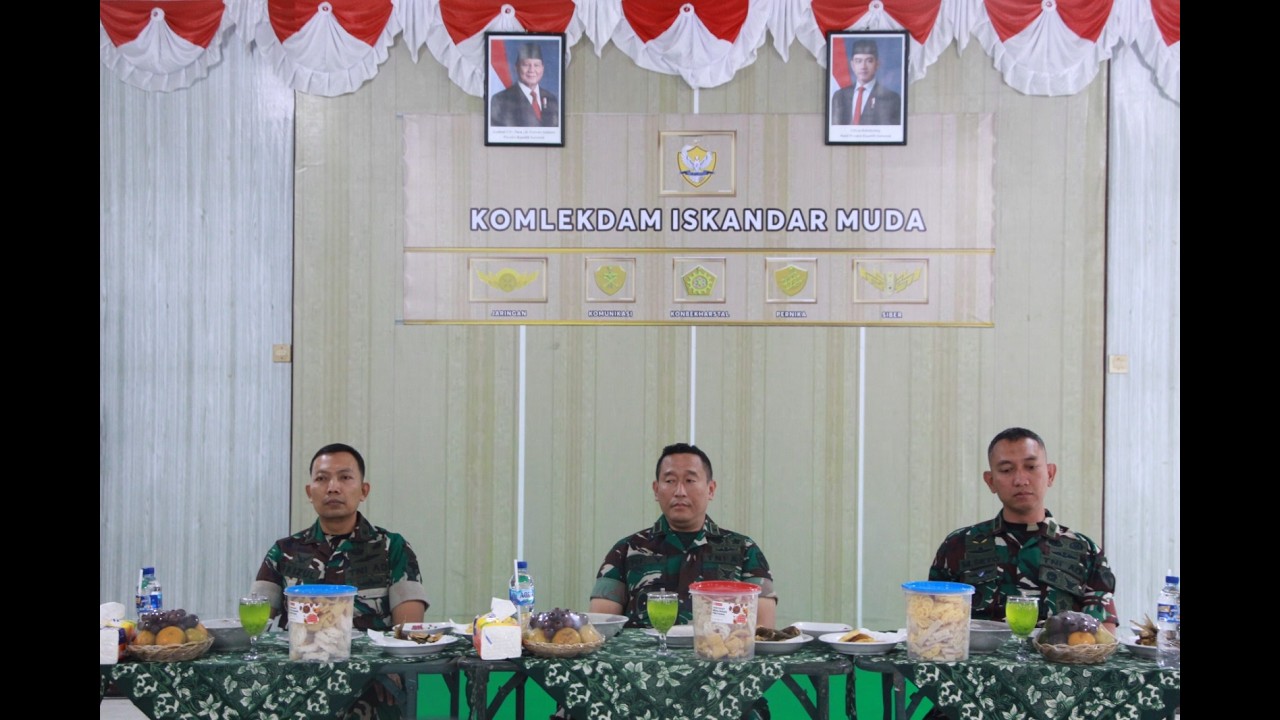 PERSONEL KOMLEKDAM ISKANDAR MUDA MELAKSANAKAN TRADISI MEUGANG RAMADHAN 1447 H