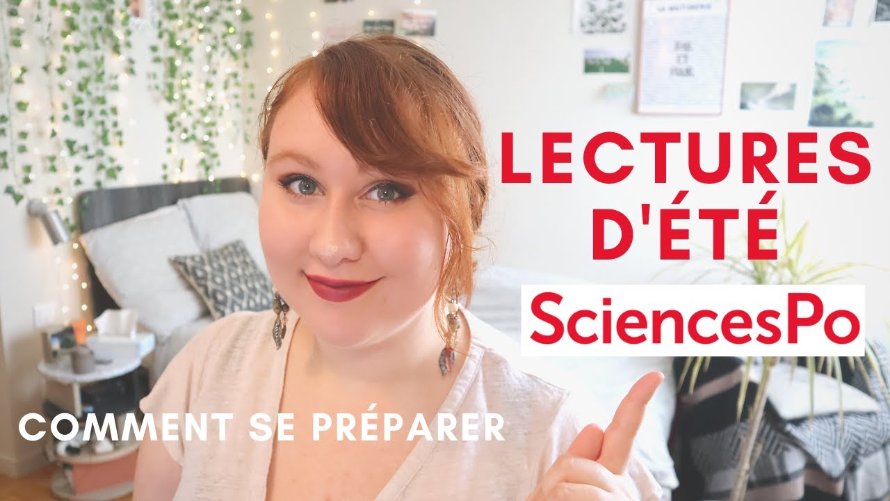LECTURES POUR SCIENCES PO - mes lectures avant la rentrée