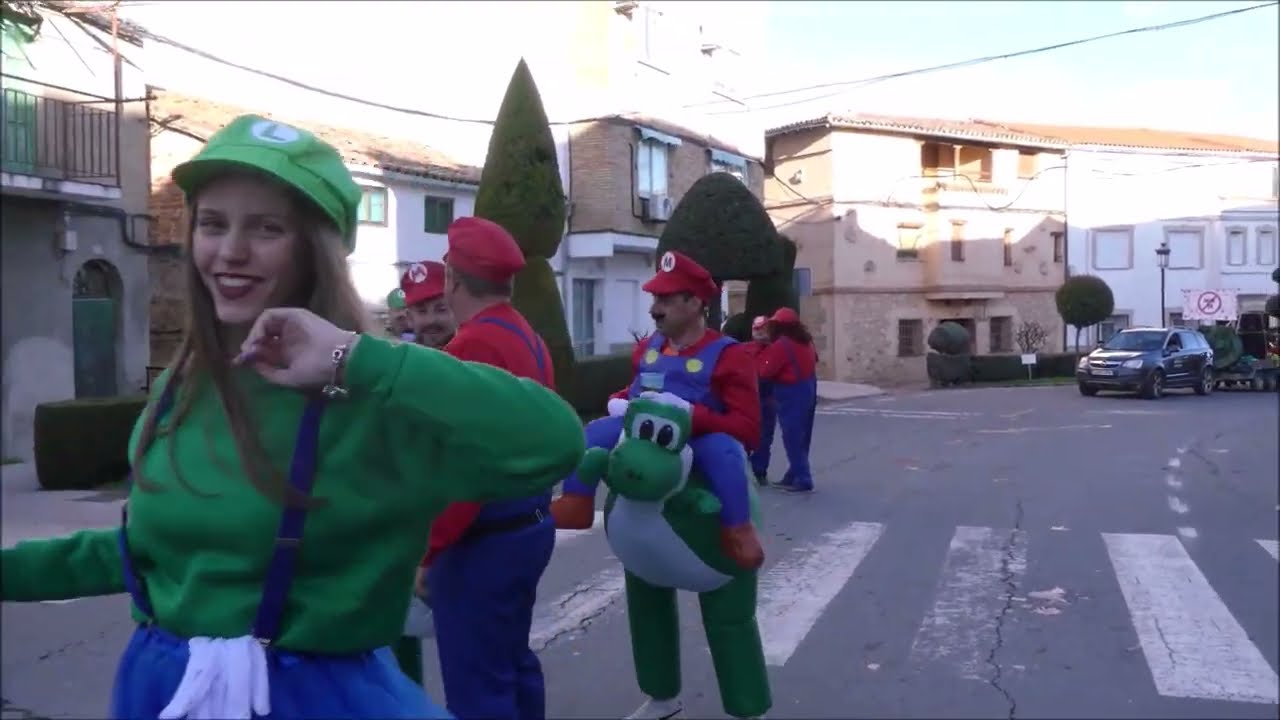 DESFILE del CARNAVAL 2024 en Losar de la Vera (Cáceres)