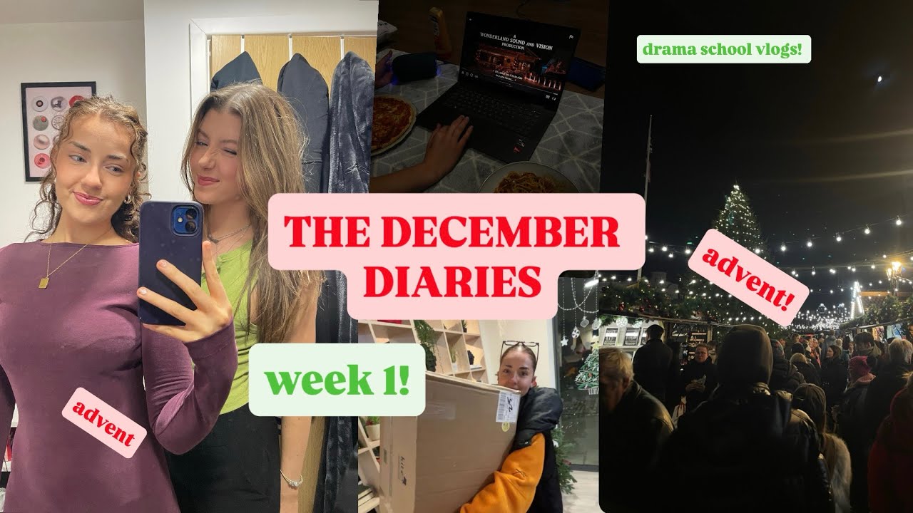 THE DECEMBER DIARIES|week 1!