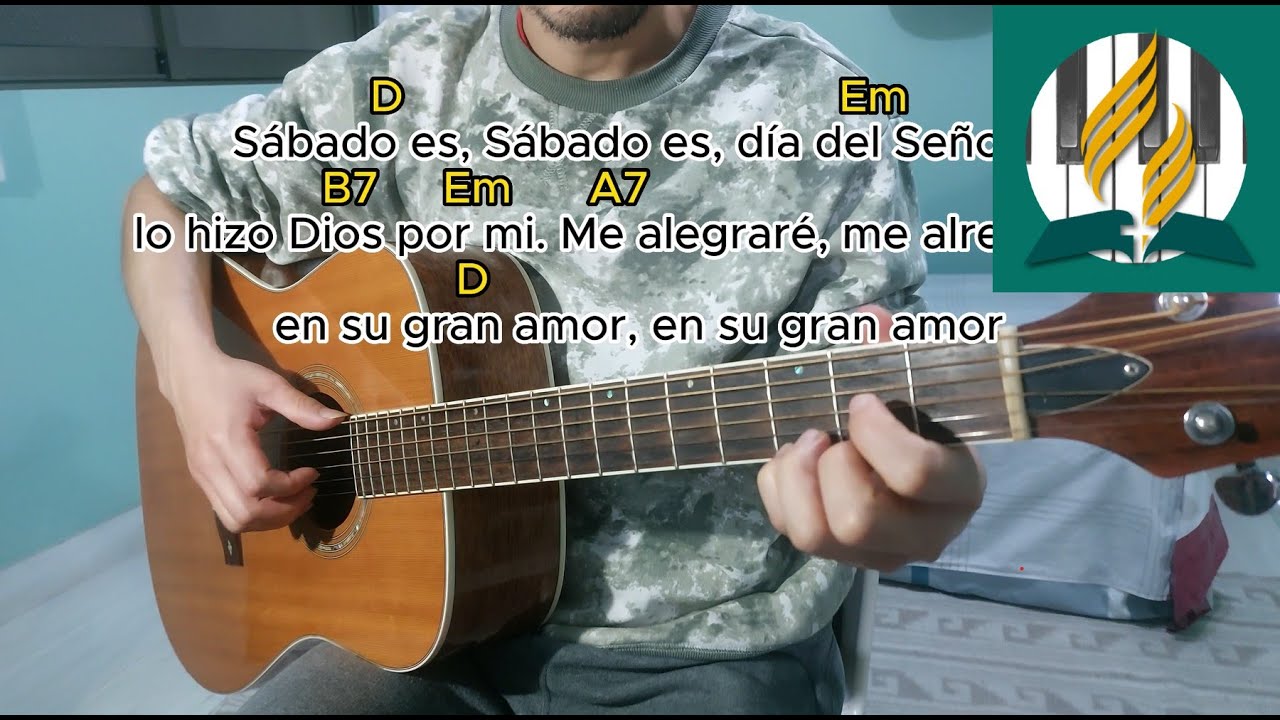 Himno 547 - SÁBADO ES  |  Instrumental - Fingerstyle