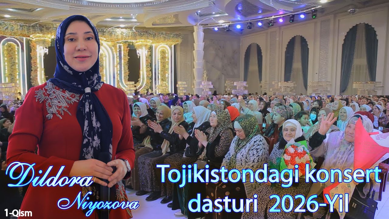 Dildora Niyozova - Tojigistondagi konsert dasturi 2026-yil