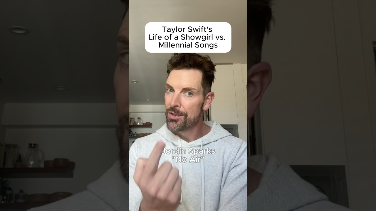 Taylor Swift Life of a Showgirl vs. Millennial Songs #relatable #taylorswift #millennial #swifties