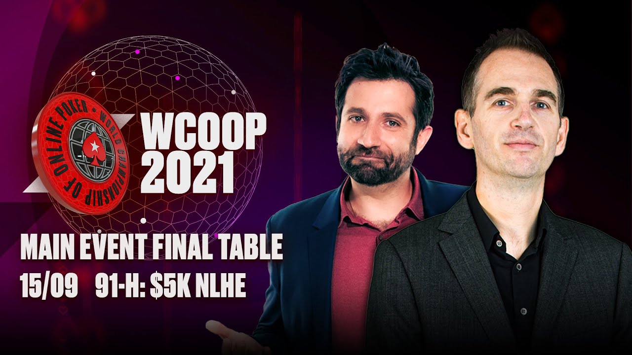WCOOP 2021  🔴 MAIN EVENT FINAL TABLE!! $1.5 MILLION FOR FIRST! ♠️ PokerStars
