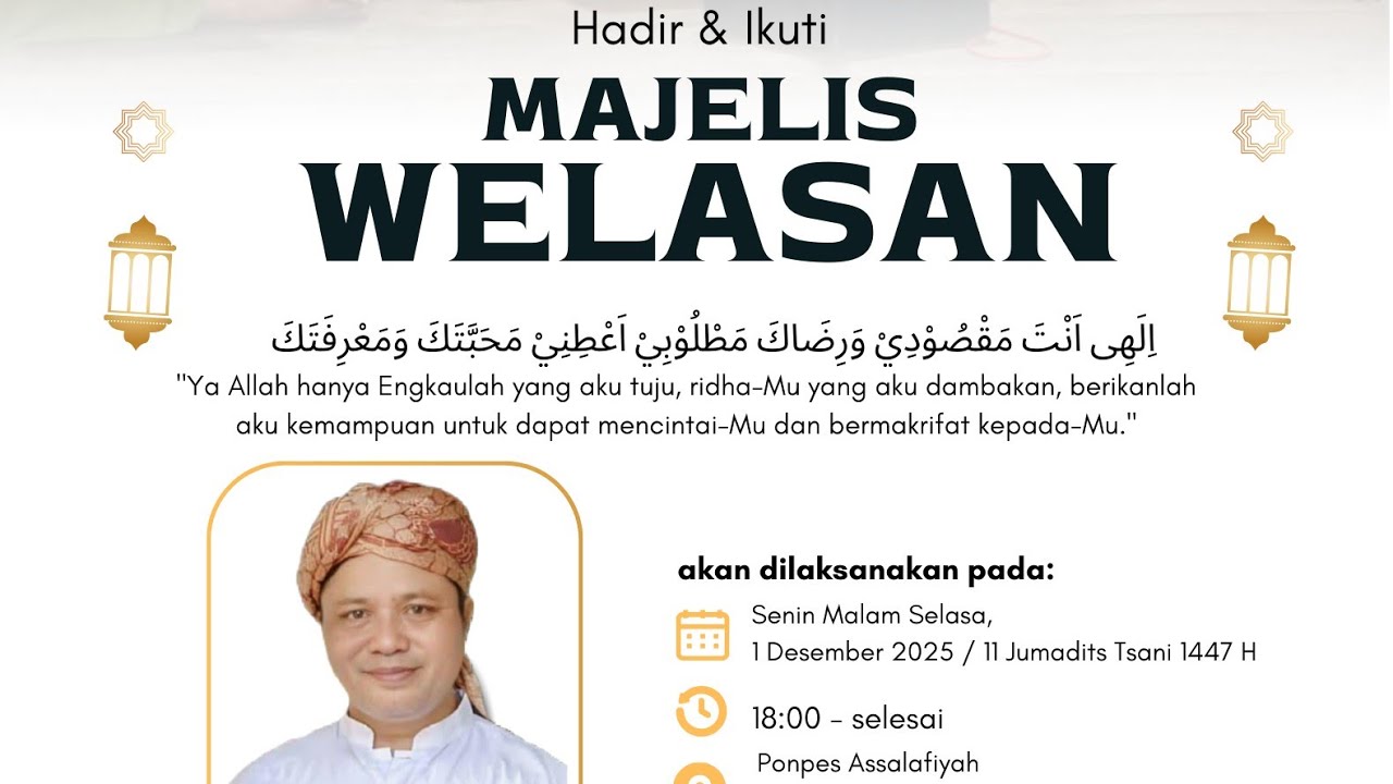 🔴Live Majelis Welasan Karangwangkal | 1 Desember 2025 / 11 Jumadits Tsani 1447 H