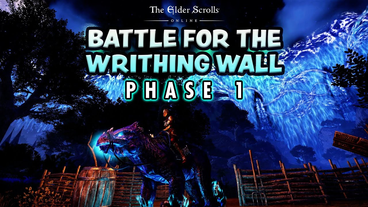 Writhing Wall Phase 1 - Golden Pursuits & Event Rewards | Elder Scrolls Online 2025