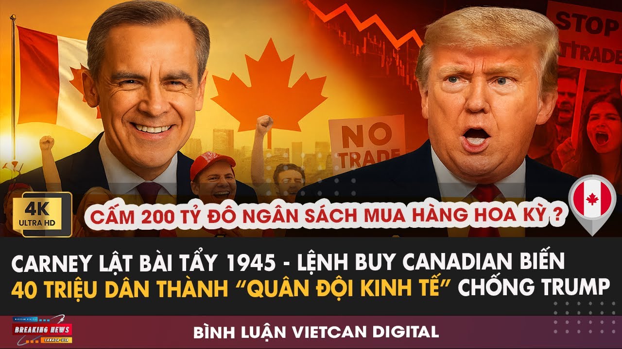 🔴Canada lật quân bài tẩy 1945, biến 40 triệu dân thành 