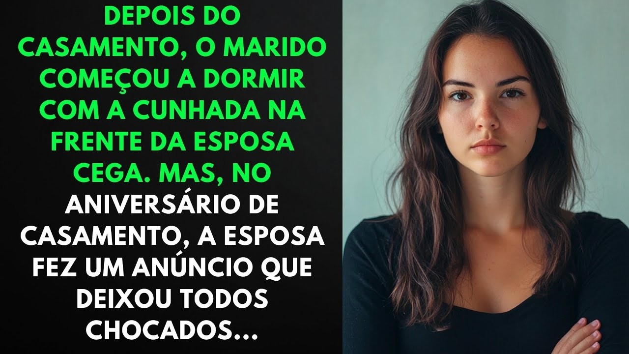 Depois do Casamento, o Marido Começou a Dormir com a Cunhada na Frente da Esposa Cega