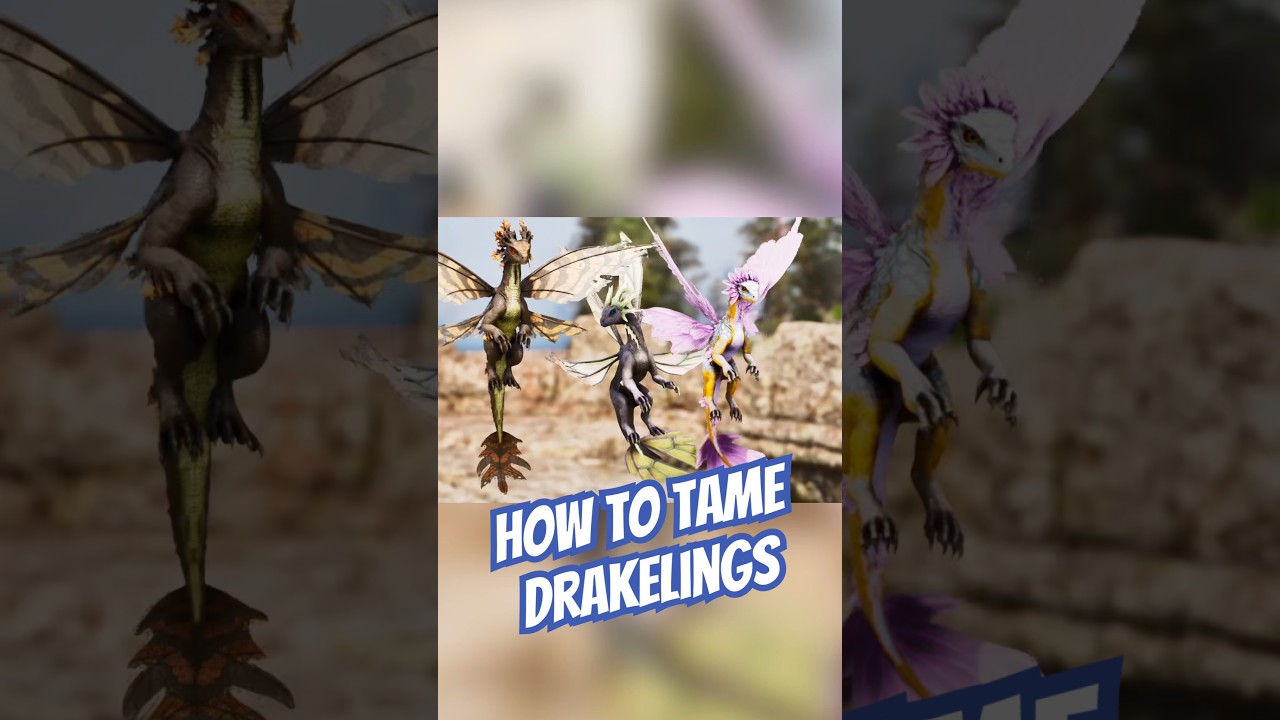 How to Tame Drakelings in Ark Survival Ascended 