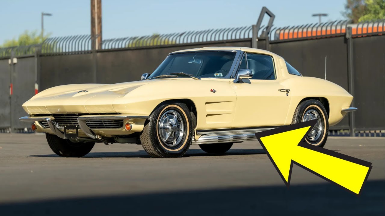 20 шокирующих секретов Corvette Sting Ray 1963 года, о которых вы не знали!