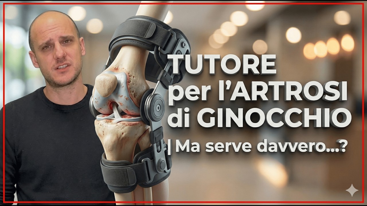 Davvero ti serve il tutore nell'ARTROSI DI GINOCCHIO...?