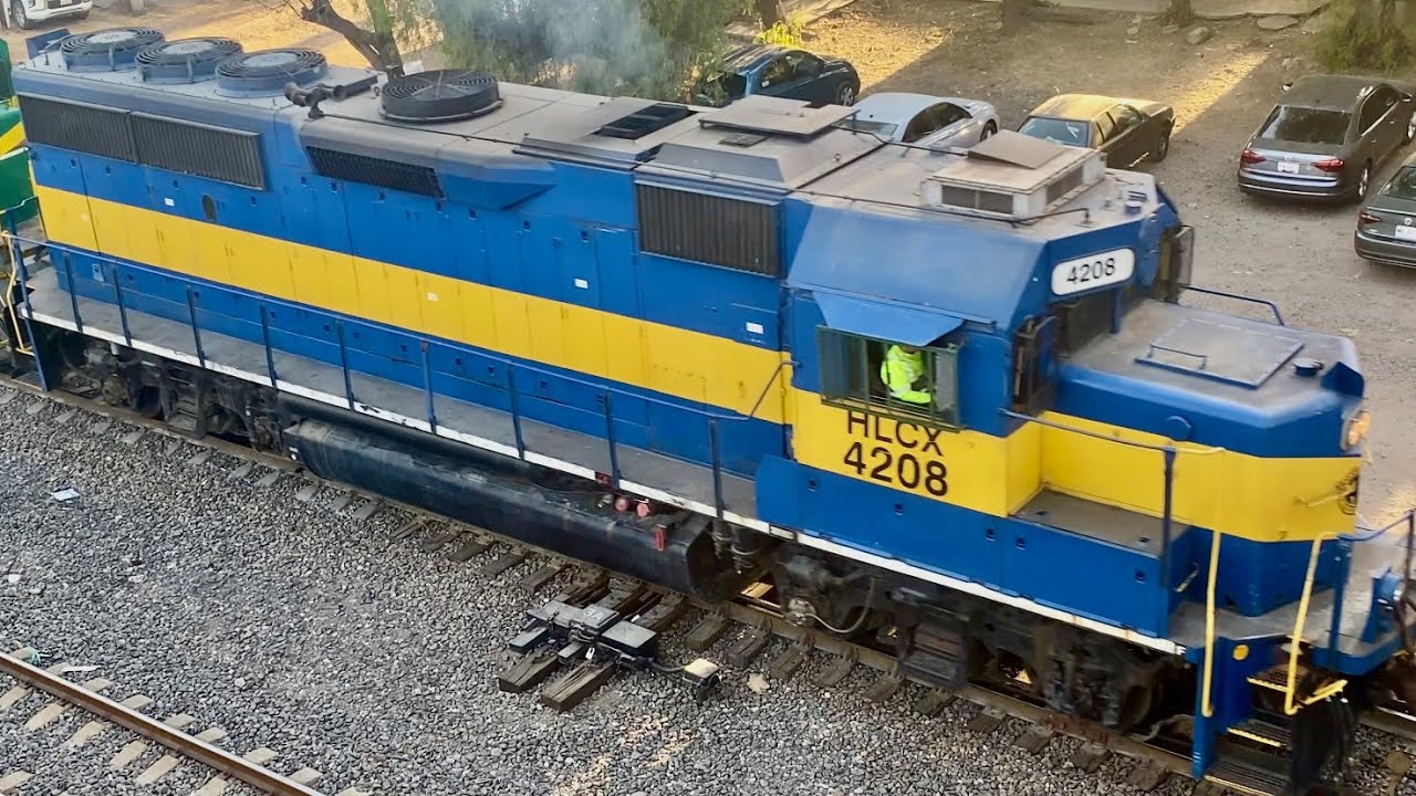Cuadrilla #FTVM #GP40 #HLCX #B23-7 #ALSTOM  Saliendo Terminal VdeM 