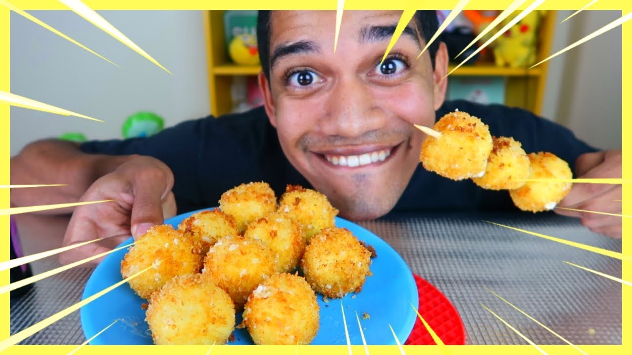 BOLINHA DE QUEIJO FRITO NO PALITO #Dario vs #Instagram