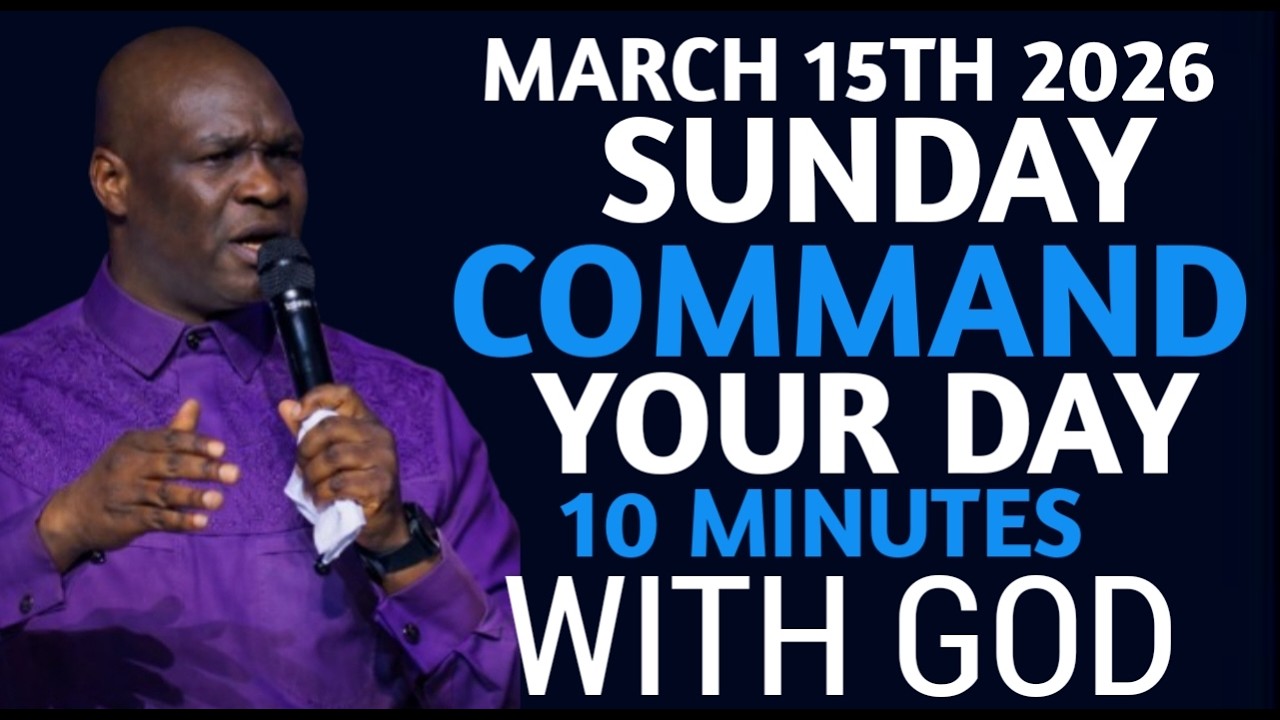 {Sunday, March 15th 2026} Early Morning prayer Before You Start Your Day | Apostle Joshua Selman