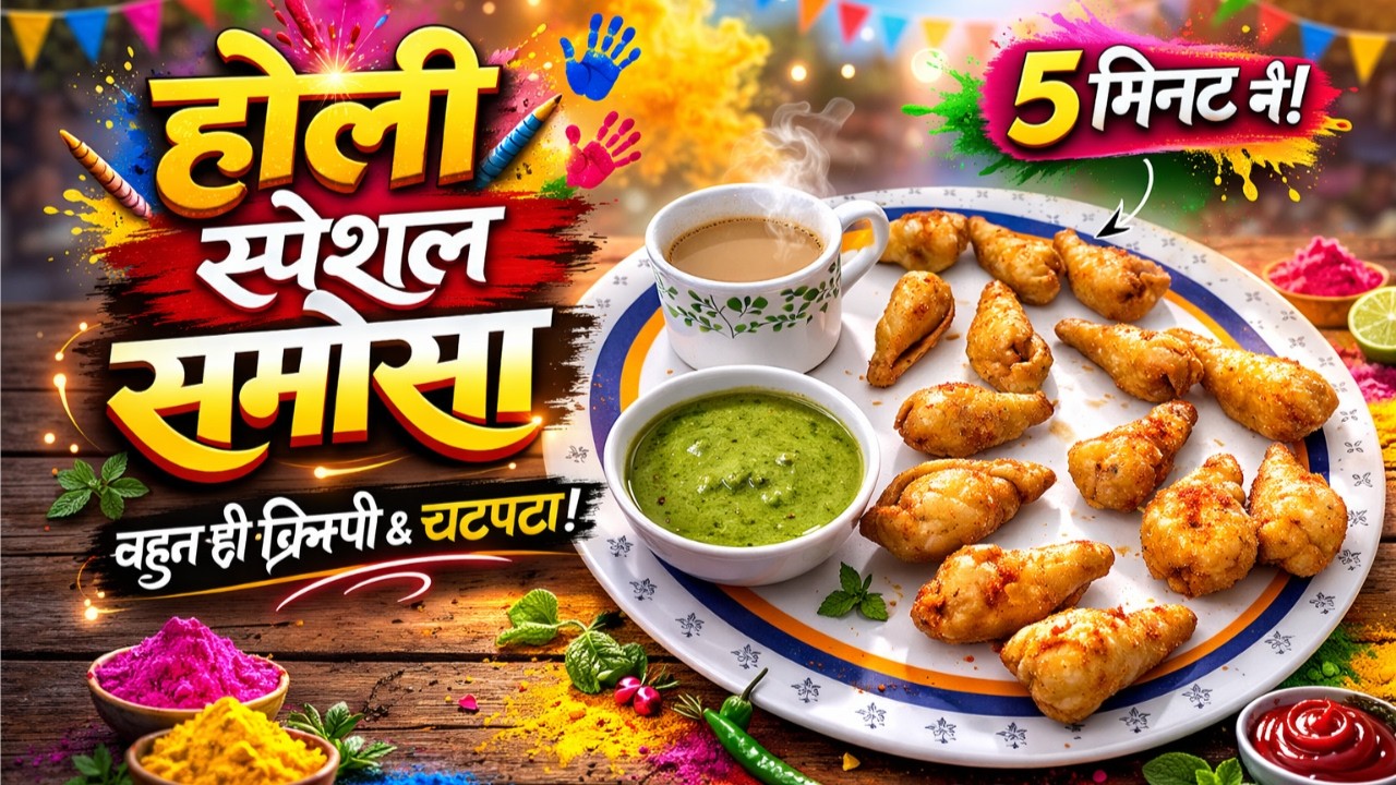 होली स्पेशल रेसिपी |