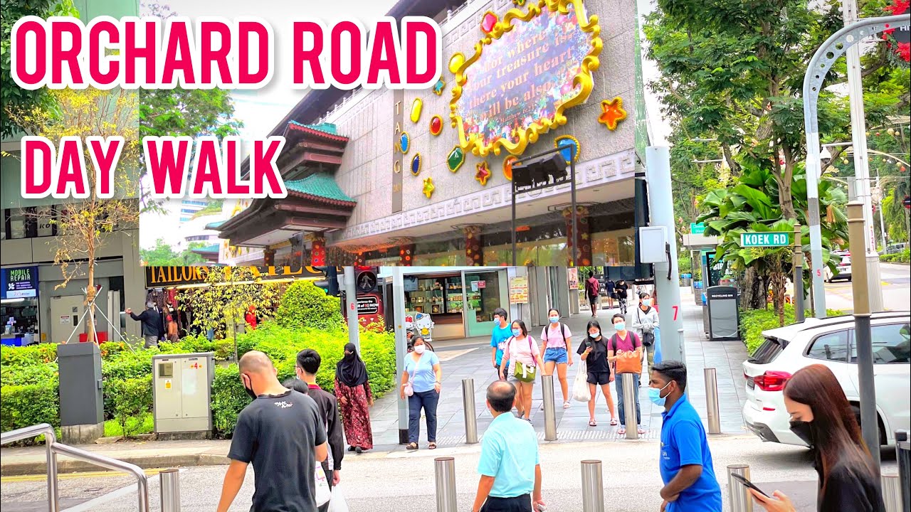 [4K]🇸🇬Orchard Road Day Walk || walk around Orchard Singapore || Tuoi Singapore