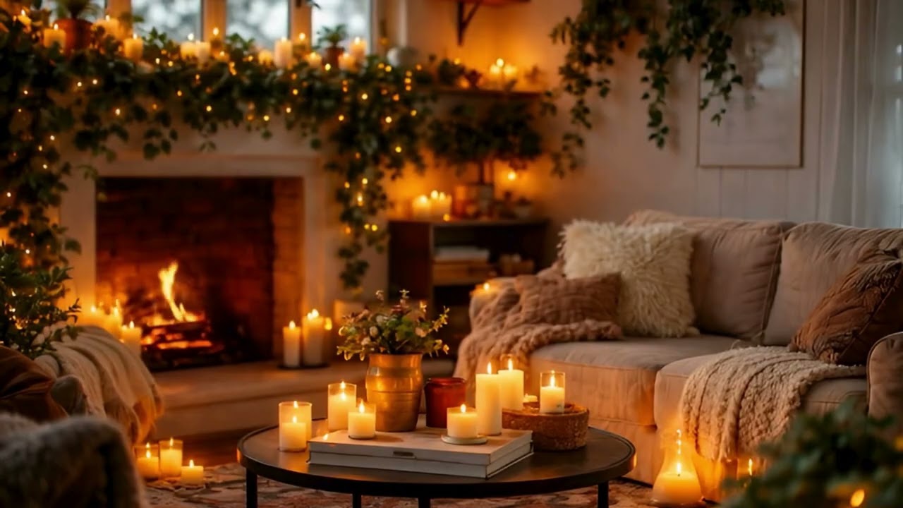 Simple Fire 🔥 Relaxing Stress Relief🔥 No Music Ambience 