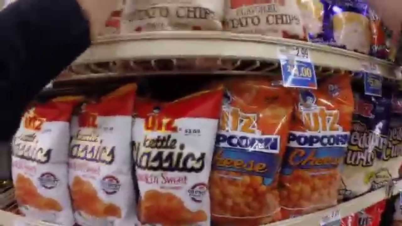 Gopro Pov Utz Quality Foods Salesman Stocking Shelves!