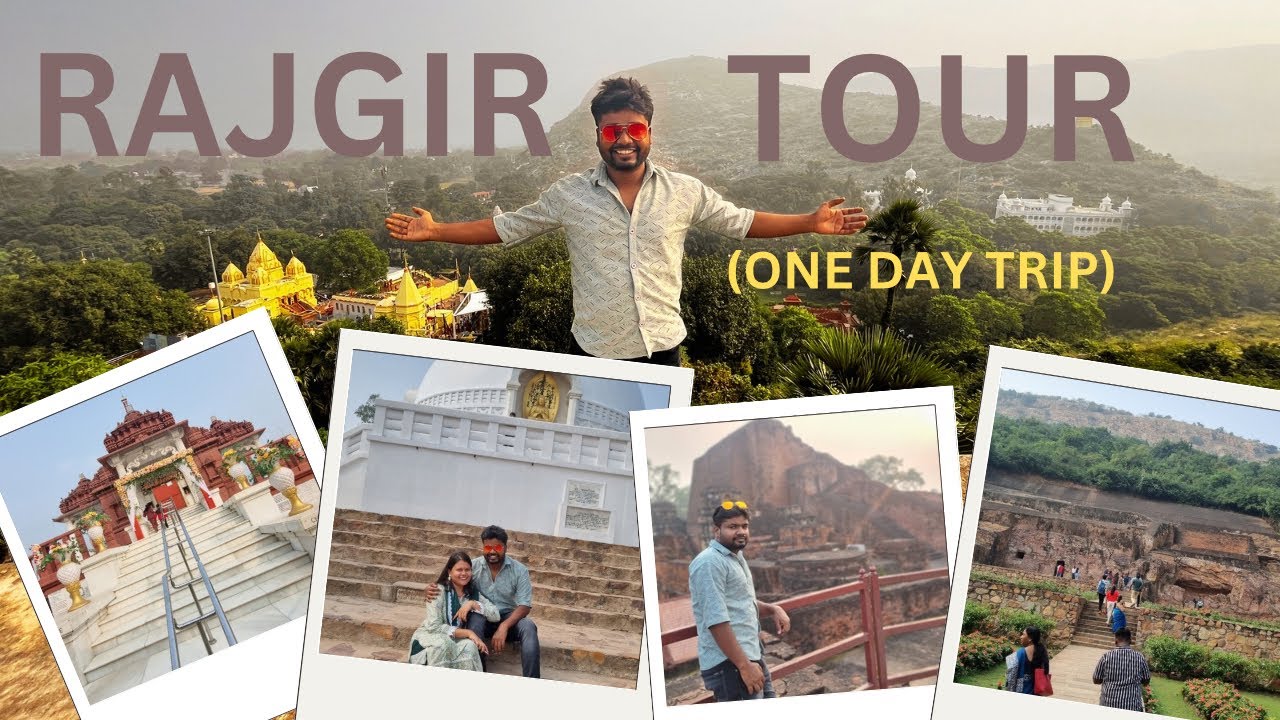 Let’s Explore Rajgir in one day|Brahma Kund| Vishwa Shanti Stup|Son Bhandar|Nalanda University|Bihar