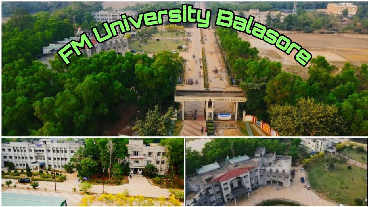 Drone Shot of FM University Campus || Cinematic View|| Full HD Campus Tour|| Fakir Mohan University