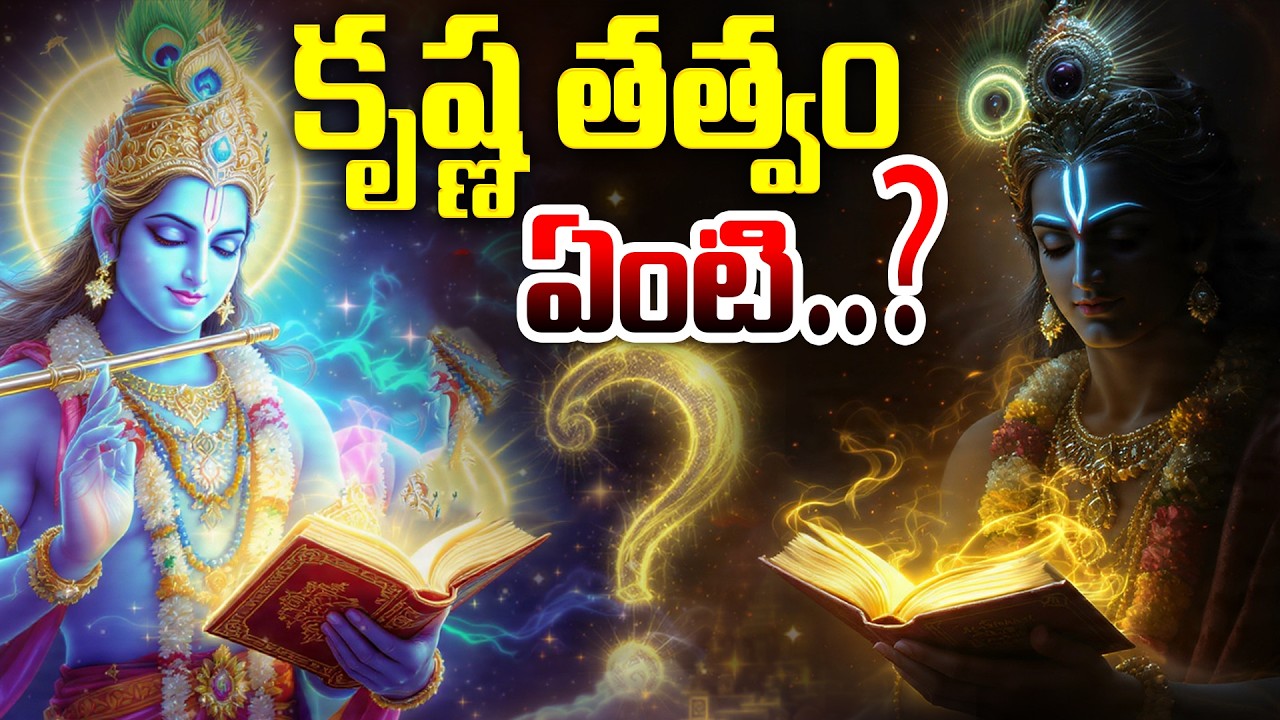 కృష్ణ తత్వం ఏంటి? | శ్రీకృష్ణుడు చెప్పిన జీవన సత్యం | Bhagavad Gita Telugu | BRK Bhakthi