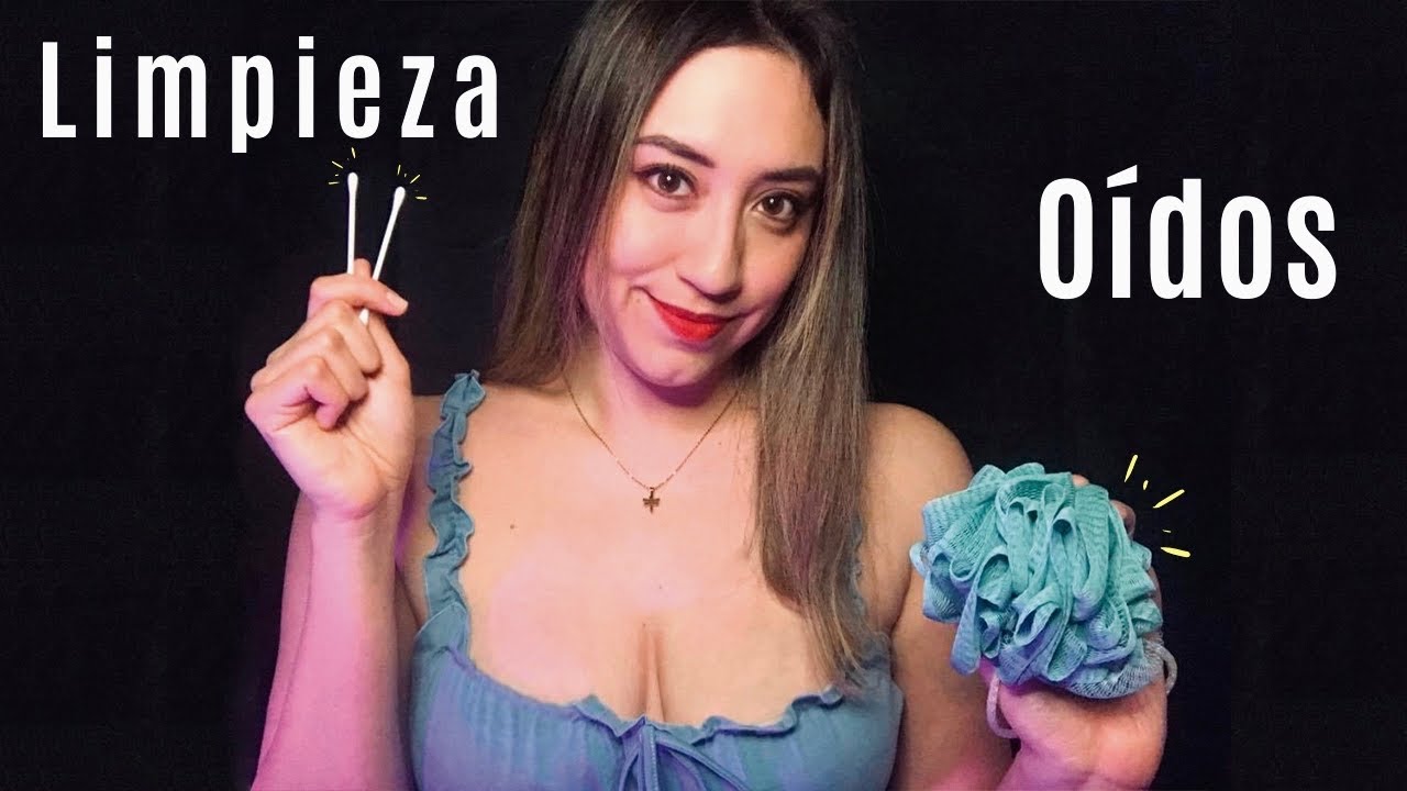 ASMR | Doctor Roleplay 👩🏻‍⚕️ Relajante limpieza de OIDOS 👂🏼🧼 ASMR Atención personal