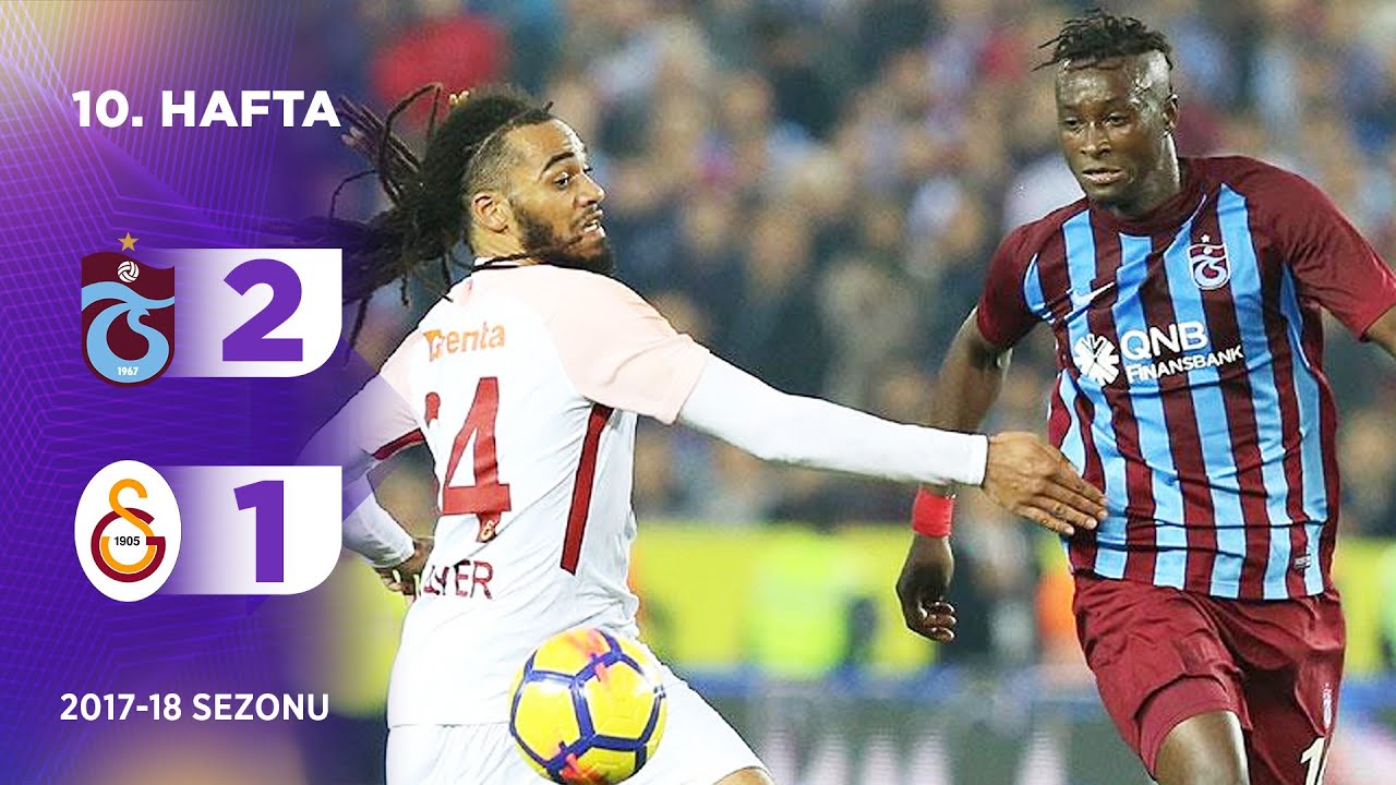 Trabzonspor (2-1) Galatasaray | 10. Hafta - 2017/18