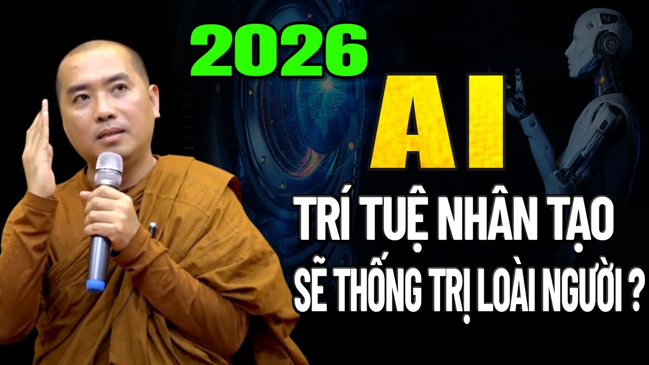 2026, A.I - TRÍ TUỆ NHÂN TẠO SẼ THỐNG TRỊ LOÀI NGƯỜI ??? | Thầy Minh Niệm