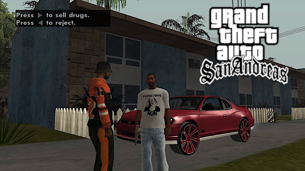 GTA SAN ANDREAS — НАСТОЯЩИЕ МОДЫ Trap Life — МОНТЕ-КАРЛО НА DUBS! #9