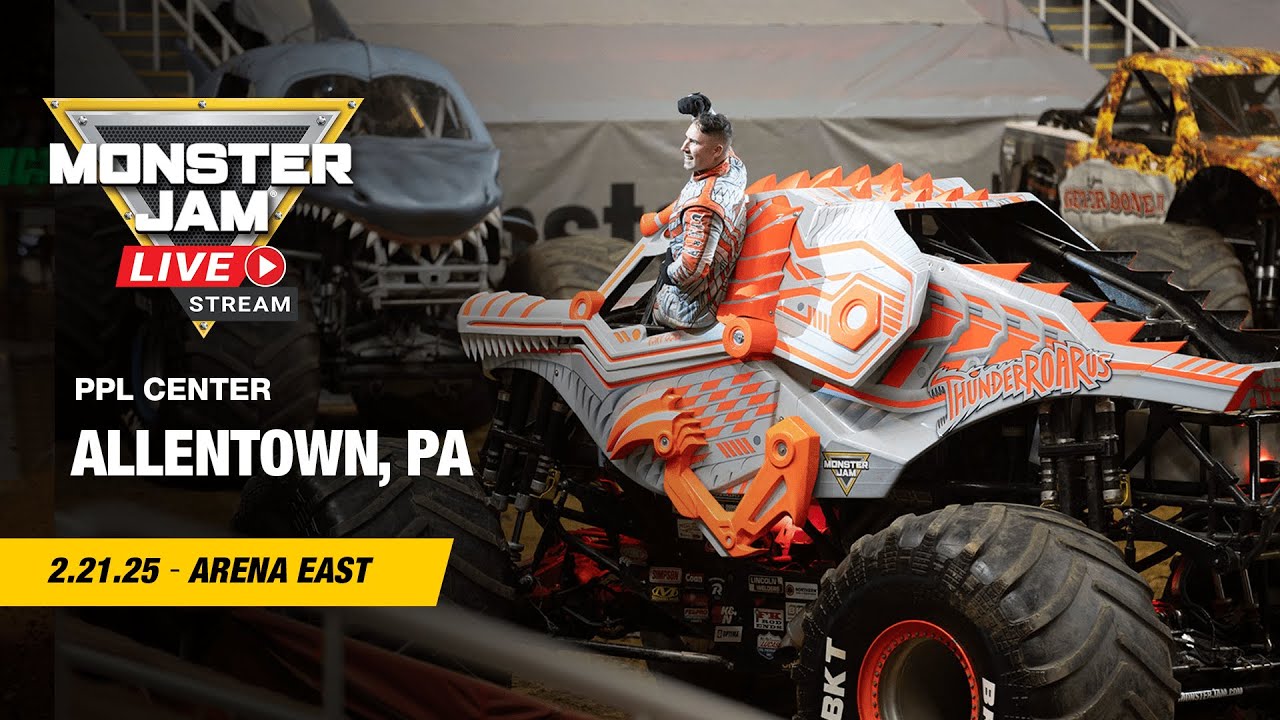 Monster Jam: Allentown, PA - 1 (Full Event) | Feb 21, 2025 | Arena East
