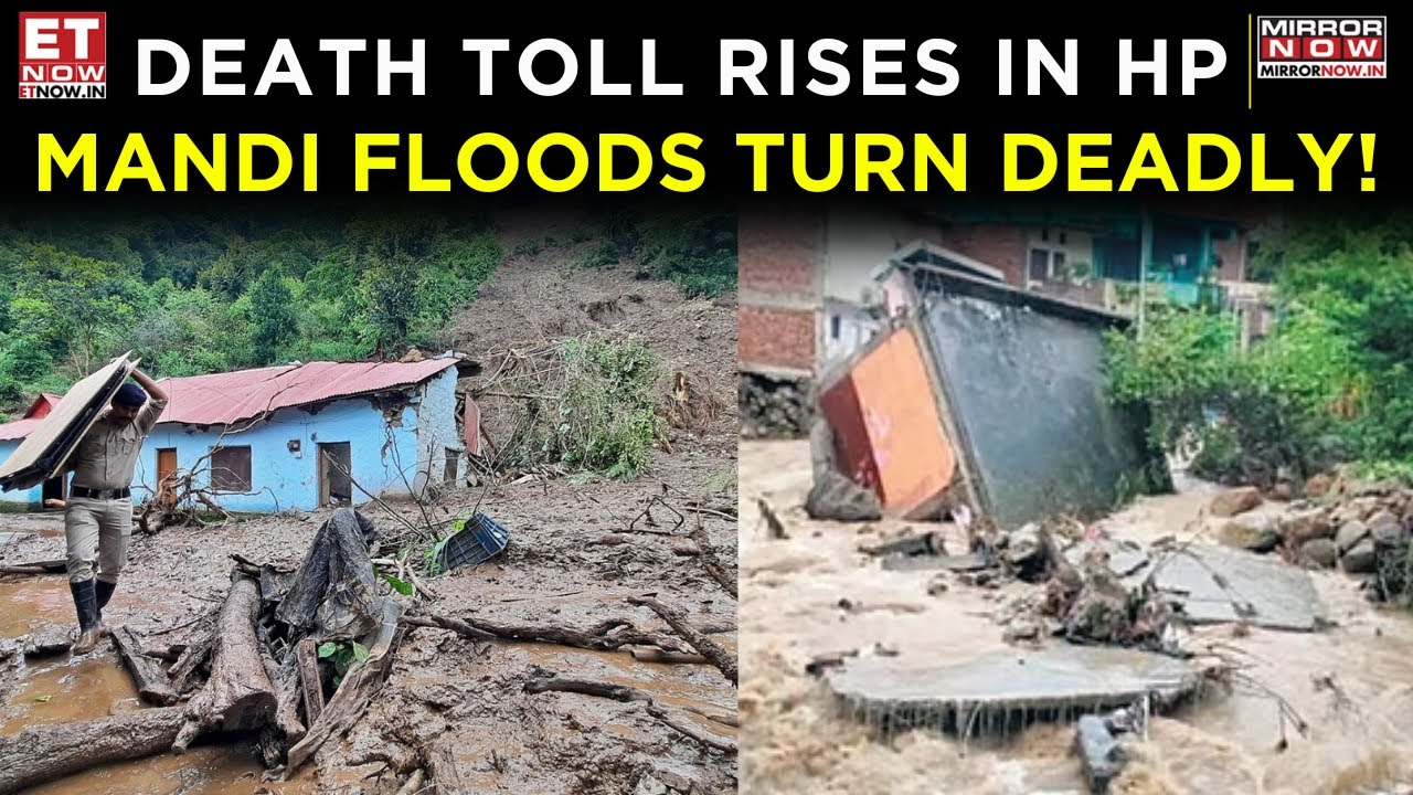 Floods & Landslides Kill 170+ in Himachal | Heartbreaking Scenes from Mandi, Watch | Top News