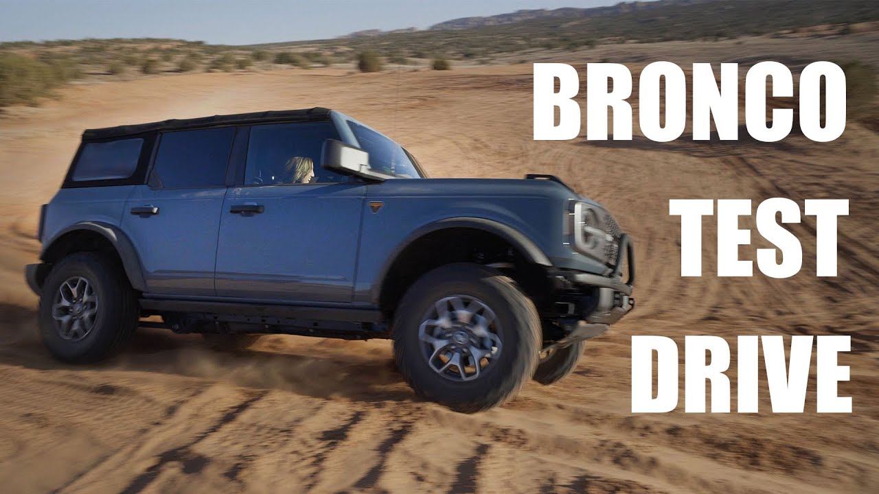 2021 Ford Bronco Trail Ride and First Impressions! On The Sand in Moab, UT With A Baja 1000 Driver.