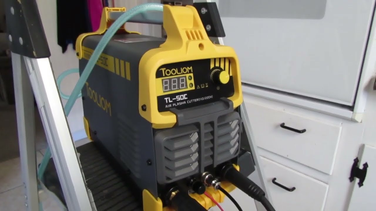 Testing Review Tooliom TL50C Plasma Cutter Best way to cut thick stainless steel metal Read Below