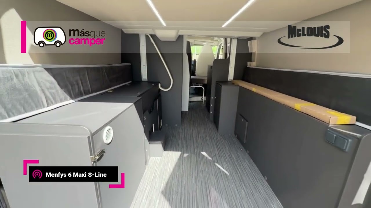 Furgoneta Camper McLouis Menfys 6 Maxi S-Line 2025