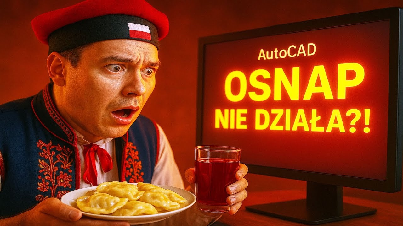 (PL) AutoCAD Osnap nie działa 😱 Jak ustawić i włączyć Object Snap w AutoCAD