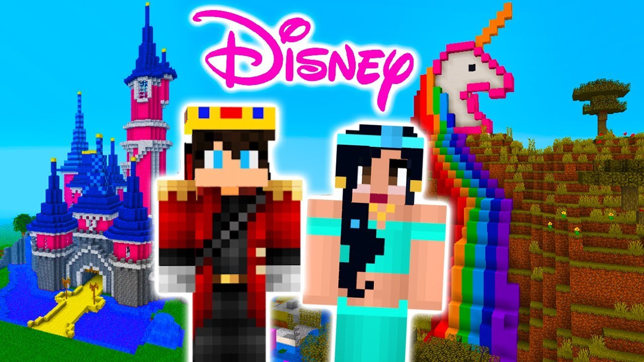 DISNEYLAND in Minecraft ! UNICORNUL Cascada !!!