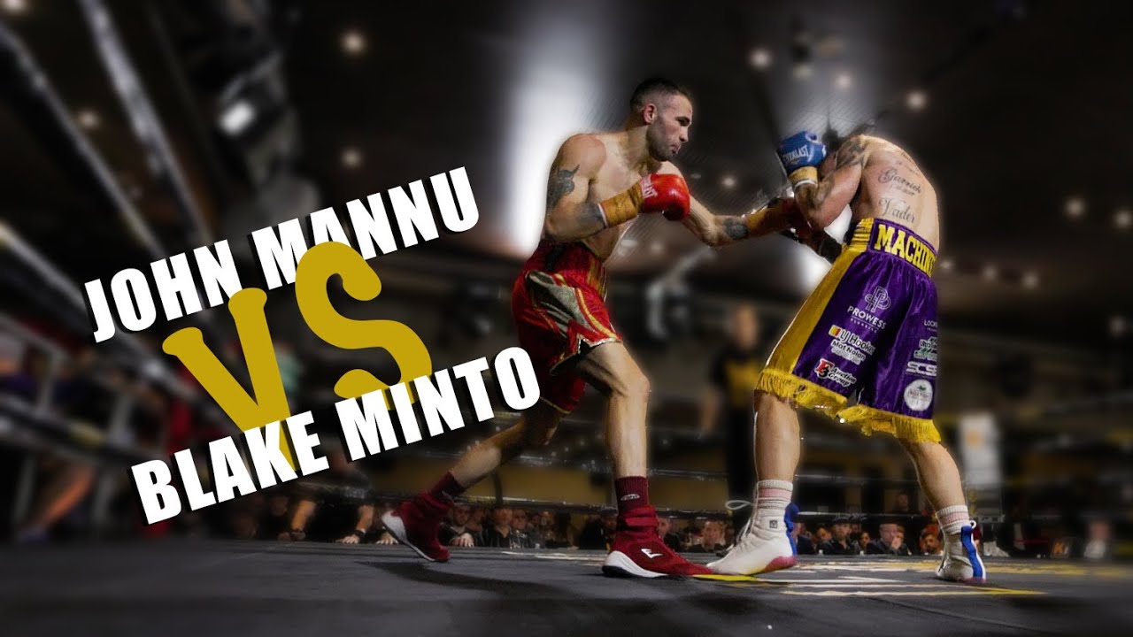 John Mannu vs Blake Minto HIGHLIGHTS / BOXING