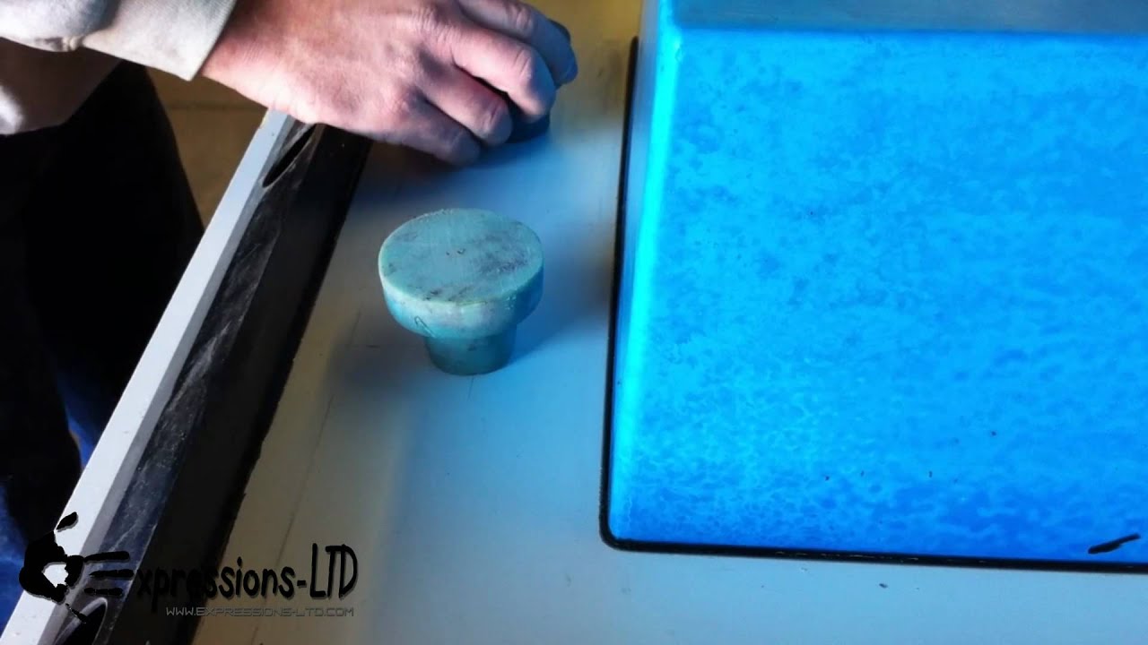 Faucet Hole Knockout Plugs for concrete countertop