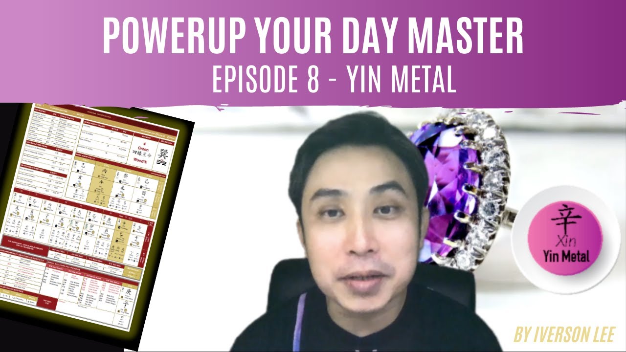 BaZi: PowerUp Your Day Master Series (Episode 8) - Yin Metal