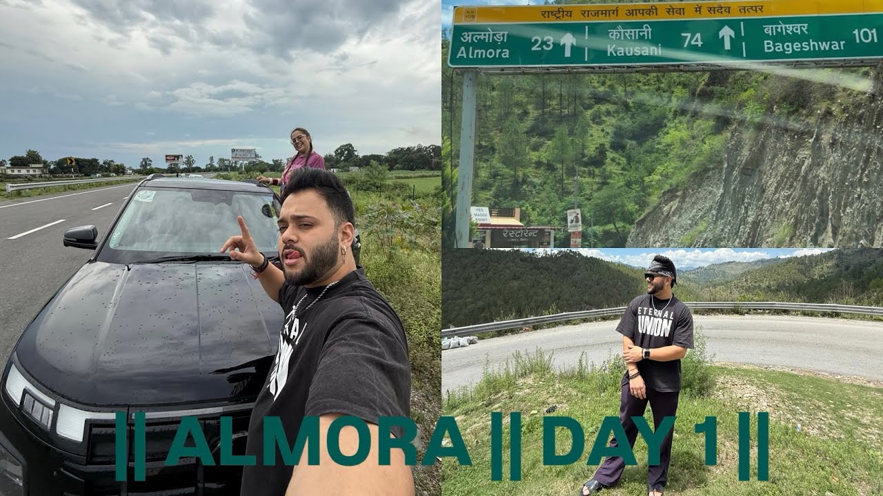 Delhi to almora || 10 hours journey || DAY 1 #explore #vlog #uttarakhand #youtube @pahadisoultales  