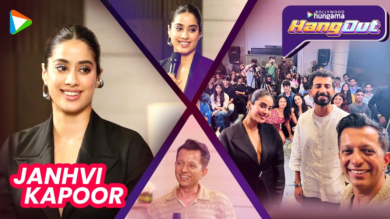Janhvi Kapoor & Roshan Mathew on Bollywood Hungama's Hangout | Ulajh Cast On Bollywood Hungama